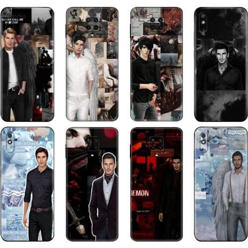 Black tpu Case For Xiaomi Redmi 7A 8 8A 9 9A 9C Case Redmi Note 8T 8 Pro T Note 9 9S 9 Pro Case Romance Club game