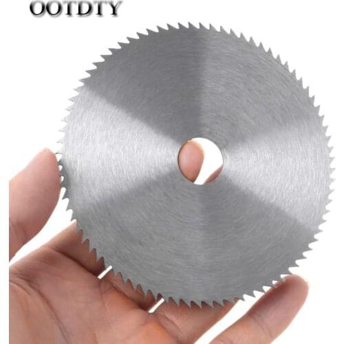 OOTDTY 4 Inch Ultra Thin Steel Circular Saw Blade 100mm Bore Diameter 16/20mm Wheel Cutting Disc For Woodworking Rotary Tool