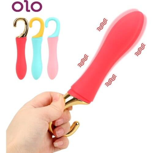 OLO Dildo Vibrator Umbrella Vibrator Vagina Stimulator G-spot Massage 4 Modes Female Masturbator Sex Toys For Women Adult Erotic