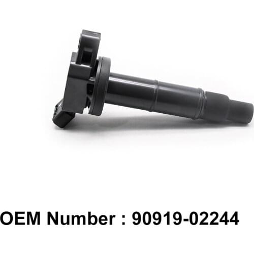 COWTOTAL Ignition Coil 9091902244 for Toyota Camry RAV4 Lexus HS250 Scion tC xB CUF333 9091902266 9091902243 ( Pack of 4 )