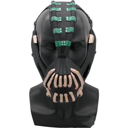 Movie Film cosplay television dark rise Knight 3 Bain head cover zombie devil mask man masquerade prop