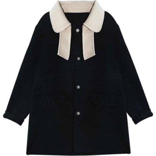 Женские пальто с воротником Mumuzi China At AliExpress