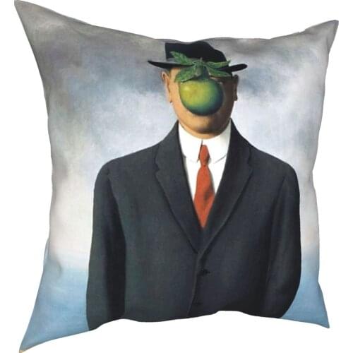 Surrealism Painting Dali Pillow Case Home Decor Salvador Artist Cushion Cover Throw Pillow for Home Double-sided Printing