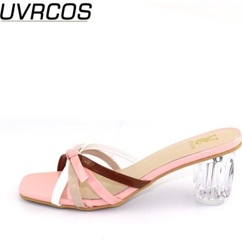 Latest Sandals Rhinestones Confortable Sexy Party Woman Shoes Nigerian Women Party Pumps High Heels Womens Dress Sandals 2021