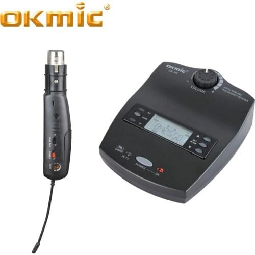 OKMIC OK-9R/AH15 Convert wired microphone to wireless microphone mini transverter wired into wireless convenient and flexible