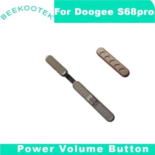 Original Doogee S68 pro on/off keys Hat+up and down keys Hat for doogee S68 pro Phone