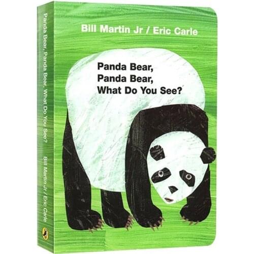 Panda Bear Panda Bear What Do You See by Early Educational for Children baby Colorful Story Picture Cardboard Book bedtime story