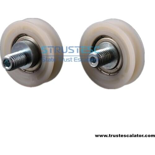 FMT00800/FMT00900 STRUSTESC Elevator Door Hanger Roller Concentric/Eccentric Roller 48*14*6002 48x14x6002