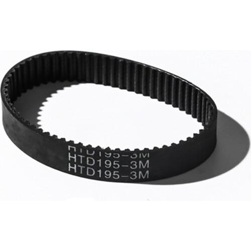 Timing Belt HTD3M, 297-336mm Length, 99-112 Teeth, 6/10/15mm Width, Synchronous Drive Belts, for CNC Machines in Close Loop Belt