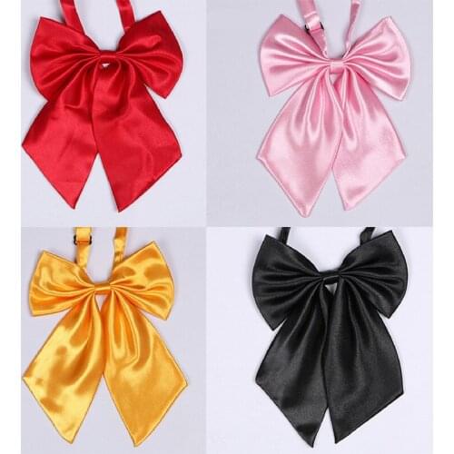 School Dresses For Girls Bow Tie Lady Jk Uniforms Feather Knot Bow Tie Collar Cravat Anime Sailor Suit High School Students Tie