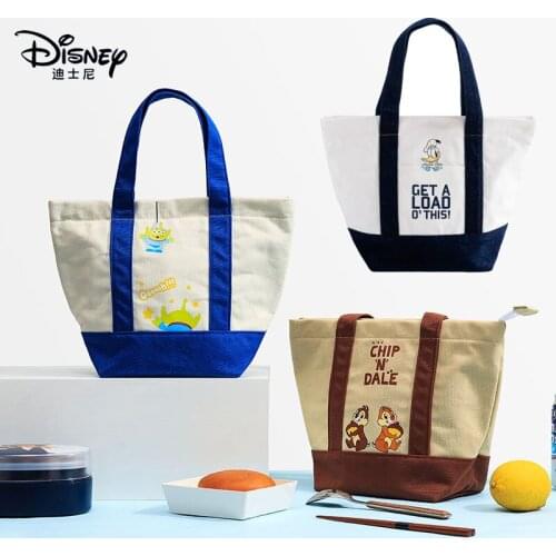 Disney Mommy Bag Diaper Backpack Baby Travel Stroller Bag Outgoing Multifunction Tote Bag Maternity Bag Canvas Zipper Hobos