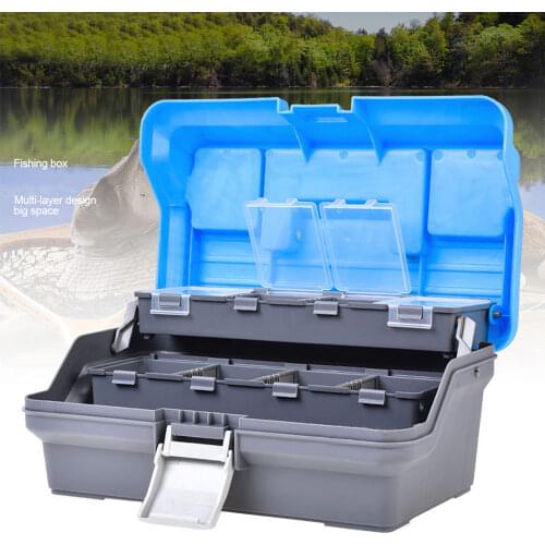 LEO Carp Fishing Lure Tool Box 27878 Fishing Gear Suitcase Bait Box Pesca Multi-layer Big Space Take In Hooks Pins Bite Leads