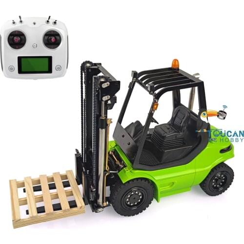 1/14 LESU Remote Control Car Linde Forklift Transfer Painted Truck Sound ESC Motor Radio THZH0780-SMT3