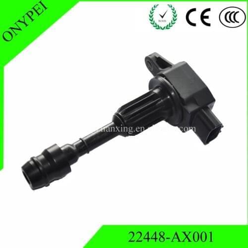 22448-AX001 AIC-6207F Ignition Coil For Nissan March Micra K12 Note E11 1.4 22448AX001 AIC6207F 22448 AX001