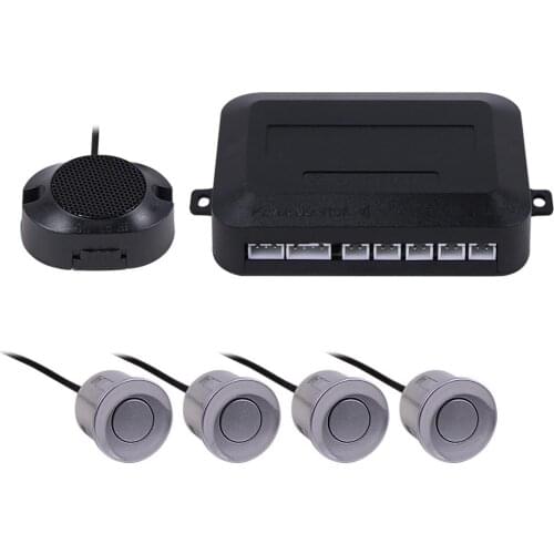 Car LED Parking Sensor Kit Display 5 Sensors For All Cars Reverse Assistance Backup Radar Monitor System Automobiles Accessories