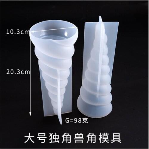 Diy crystal epoxy glue mold unicorn corner mirror silicone mould Kitchen Product