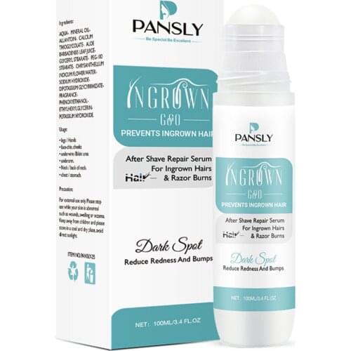 1 Bottle Of 100ML Hair Growth Inhibiting Essence Preventing Ingrown Hair Liquid Repair Skin After Shaving&Waxing Skin Treatment