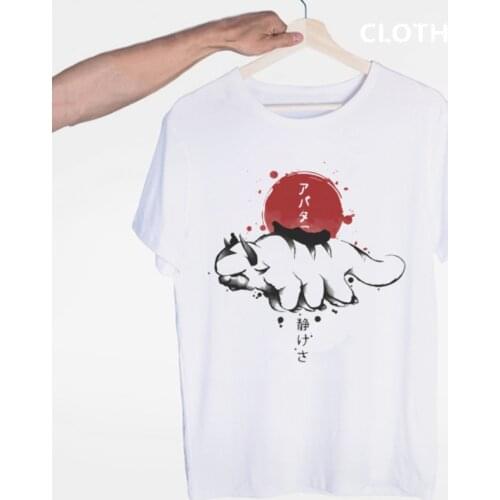 Avatar the last airbender Aang Avatar New Fashion Hip Hop T Shirt Men Women Harajuku T-Shirts Print Tees Tops