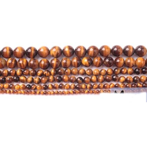 Natural Yellow tiger eye Round Beads 15inch ,Wholesale For DIY Jewellery Free Shipping