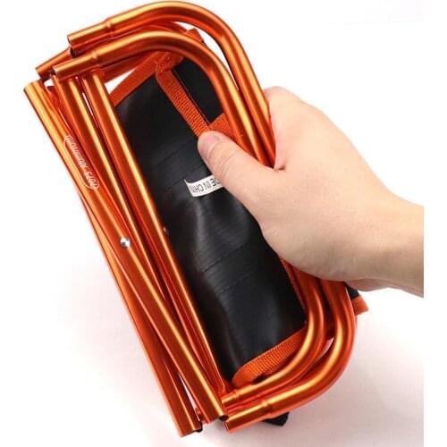 Lightweight Fishing Chair Outdoor Portable Folding Camping Oxford Cloth Foldable Picnic Fishing Chair With Mesh Pouch Pocket Bag