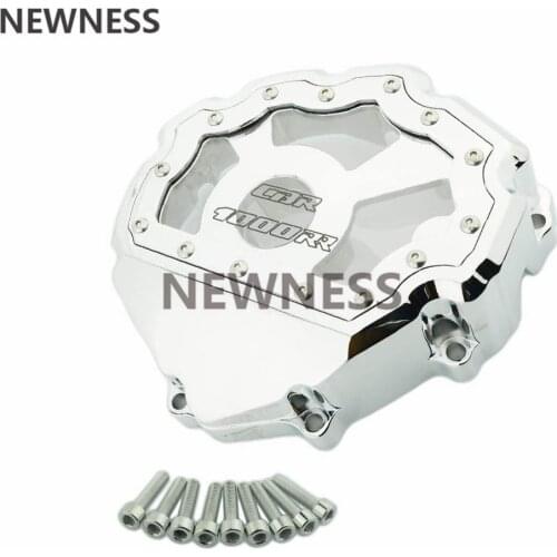 Motorcycle Chrome Left Side Engine Stator Cover For Honda CBR1000RR CBR 1000RR 2008-2014 2009 2010 2011 2012 2013