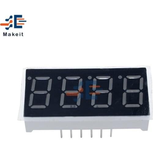 5PCS 0.36 inch 4 Bits Digit LED Display Module 7 Seg Segment Common Cathode Red Digital Tube