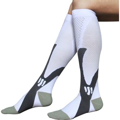 Sports Socks for Marathon Cycling Football Varicose Veins Running Compression Socks Stockings 20-30 Mmhg Men Women Thigh