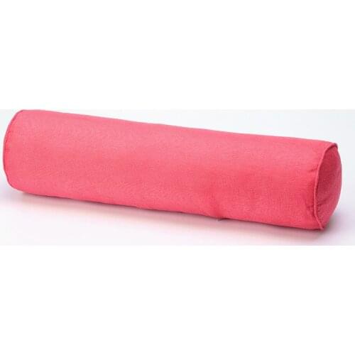 Solid Long Round Maternity Pillow Cotton linen Neck Headrest Body pillow Bed Chair Car Seat Backrest Sleeping Pillow