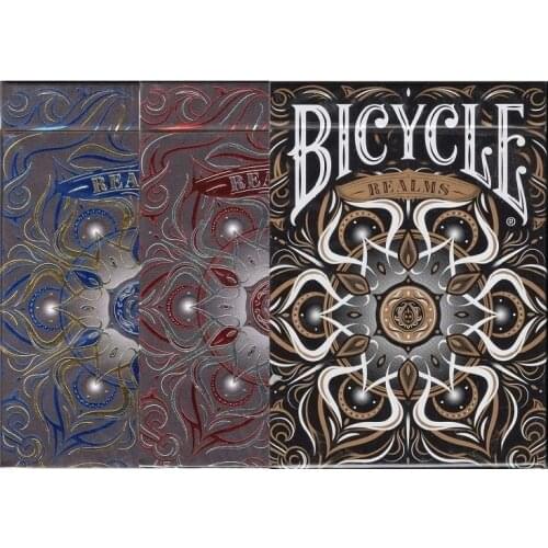 Bicycle Realms Playing Cards Magic Cards Collectable Deck Poker Size Luxury Rare Limited Edition Deck Magic Props Magia Tricks