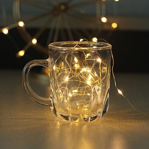 5m 10m USB LED String Lights Warm White Multicolor Fairy Garland Wedding Birthday Party Christmas Decorations Room Home Lighting