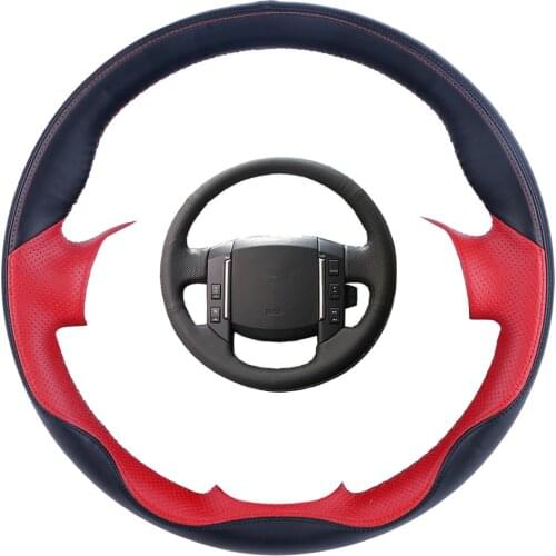 Customized Hand-stitched PU Leather Braid For Land Rover Freelander 2 2007-2012