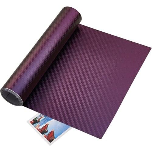 Bike Car Body Film Home Decoration Side Pillars Wrap 1 Roll 30*150cm Carbon Fiber