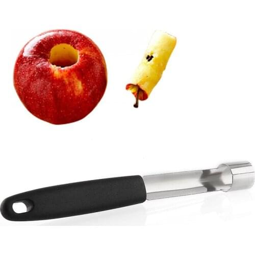 1 Pcs Random Color New Hot New Stainless Steel Core Remover Fruit Pear Corer Easy Twist Kitchen Tool Gadget