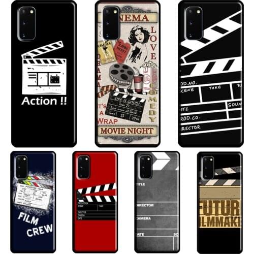 Film Clapperboard Case For Samsung Galaxy S10 S9 S8 Note 10 Plus Note 20 Ultra S20 FE S21 Ultra Phone Cover