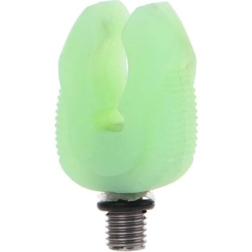 Fishing Rod Holder Head Silicone Soft Night Luminous Support Tackle Universal Professional Accessories 03KA