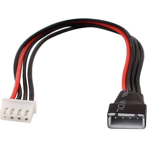 EBOYU(TM) 2pcs * 3S Lipo Battery 4Pin JST EH Plug Balance Charger Cable for RC Vehicles and Multi-rotors