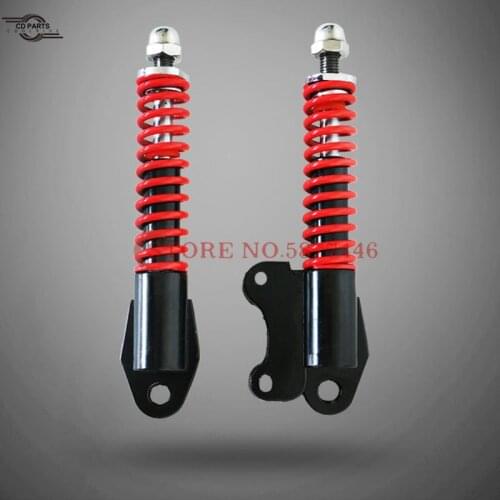 Coolride Electric Scooter Hydraulic Front Shock Absorber 8 "10" Refitted Vehicle Spring Shock Absorber Suitable for KuGoo M4 Pro