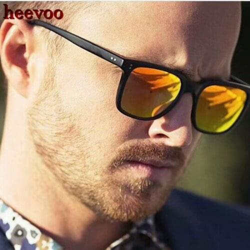 Classic Square Sunglasses Men Outdoor Sports Driving Goggle Vintage Eyewear Accessorie Sun Glasses Mens Luxury Eyeglasses UV400