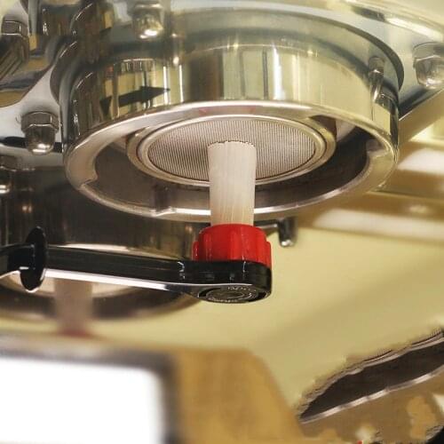 Coffee Grinder Cleaning Brush With Natural Bristles Lanyard Coffee Machine Brush Cleaner Tool For Barista Home Kitchen