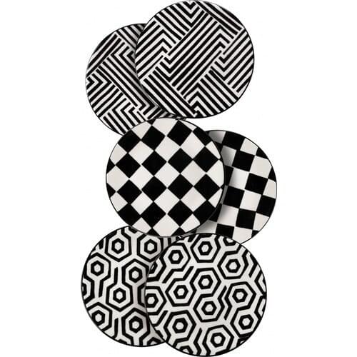 Queens Kitchen 6'lı Purely Handwork Lux Service Plate Set