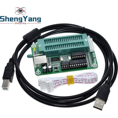 1SET ShengYang PIC Microcontroller USB Automatic Programming Programmer K150 + ICSP Cable
