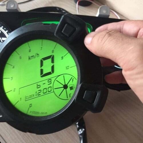Motorcycle Instruments 10000 RMP LCD Speedometer Tachometer for Yamaha BMK x125 YW125 Speedomerter for Yamaha BWS 7 Color