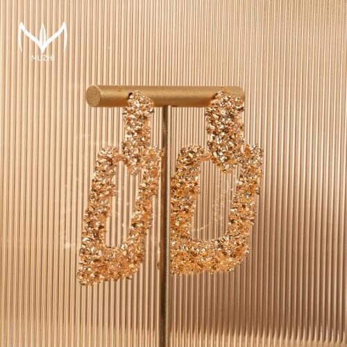 Women's Gold Earrings MUZHI China