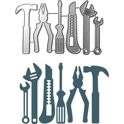 Cutlery Set Metal Cutting Dies Stencil DIY Scrapbooking Album Stamp Paper Card Embossing Craft Decor--S01