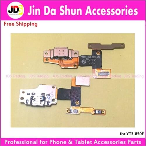 For Lenovo YoGa Tab 3 P5000 V1.2 YT3-850F USB Charge Charging Volume Up Down Connector Plug Dock Socket Port Flex Cable Board