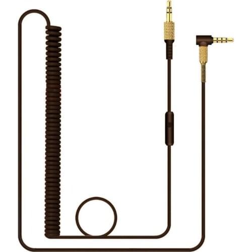 Spring Cable Cord Line for Marshall Major II 2 Monitor Bluetooth-Complitable Headphone
