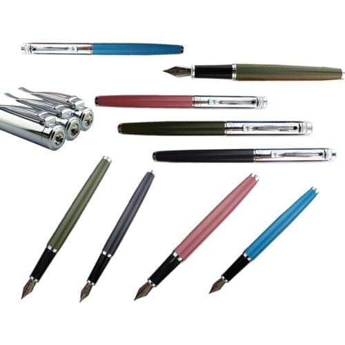 Luxury Ink Nib Wing Sung Fountain Pen High Quality Business Writing Signing Calligraphy Pen Gift bag Office Stationery Supplies