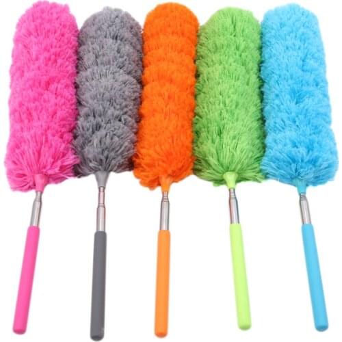 2021 Duster Microfiber Dusting Brush Extend Stretch Feather Home Dust Cleaner Car Furniture Household Cleaning Brush