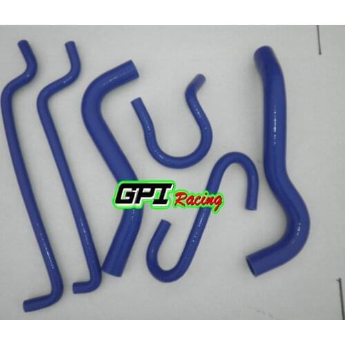 Silicone radiator coolant hose suit for Holden Commodore VN 3.8L V6 blue