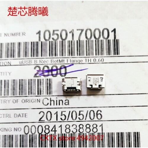 CHUXINTENGXI 1050170001 5P For USB Socket Mobile phone charging port USB Cell phone data connection socket